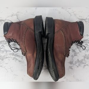 Red Wing Leather Work Boots Men's Size 9